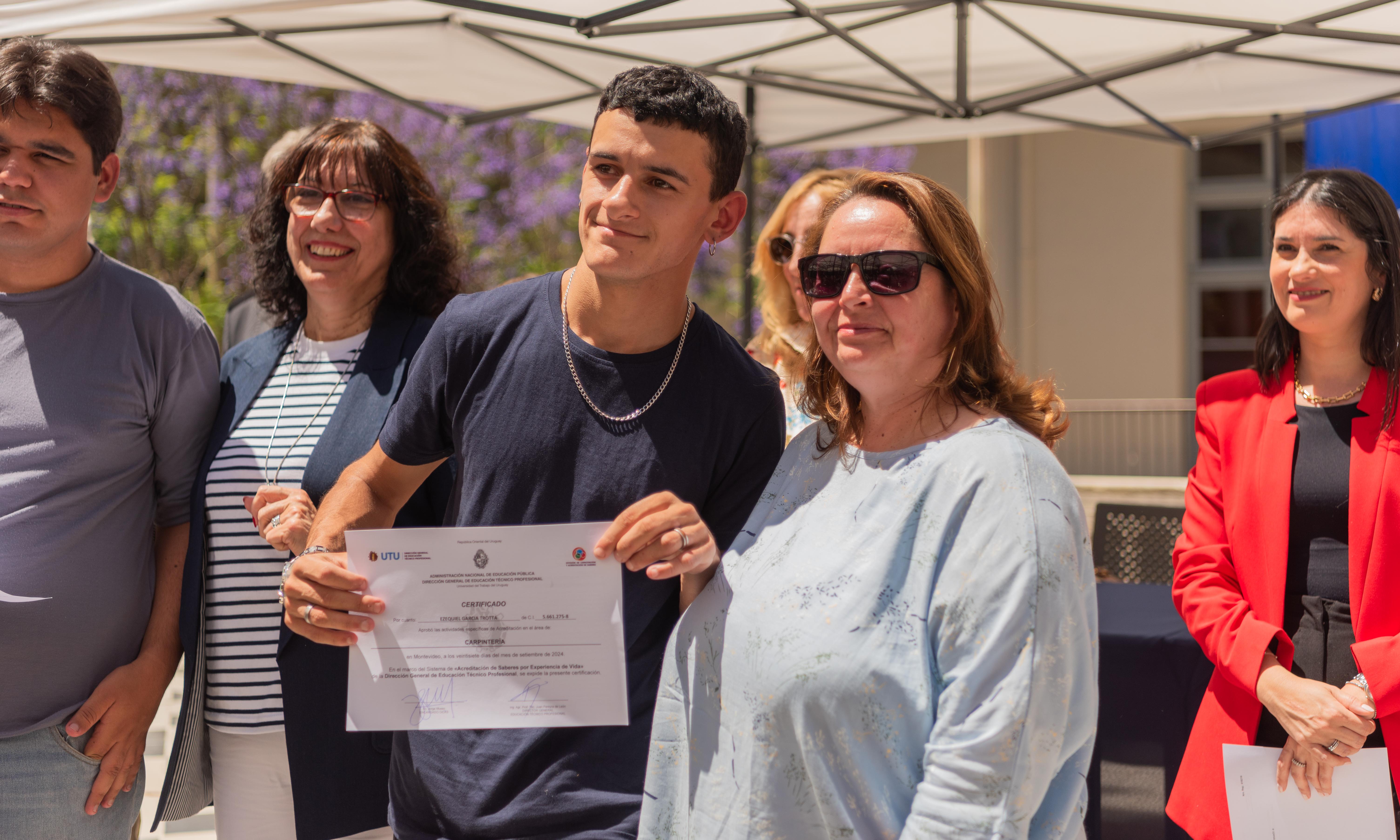 Estudiantes de Educación Especial de Primaria acreditaron saberes a través de UTU
