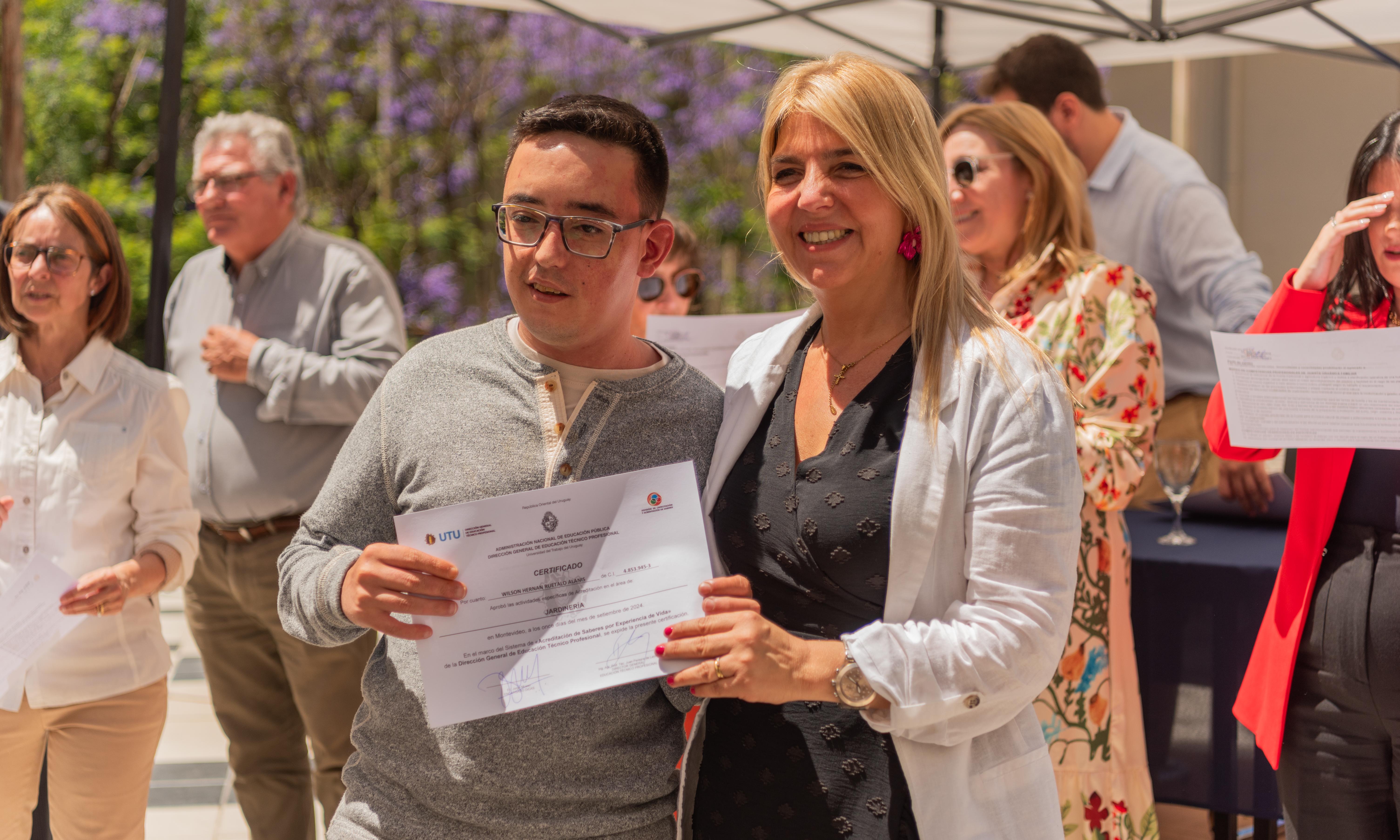 Estudiantes de Educación Especial de Primaria acreditaron saberes a través de UTU