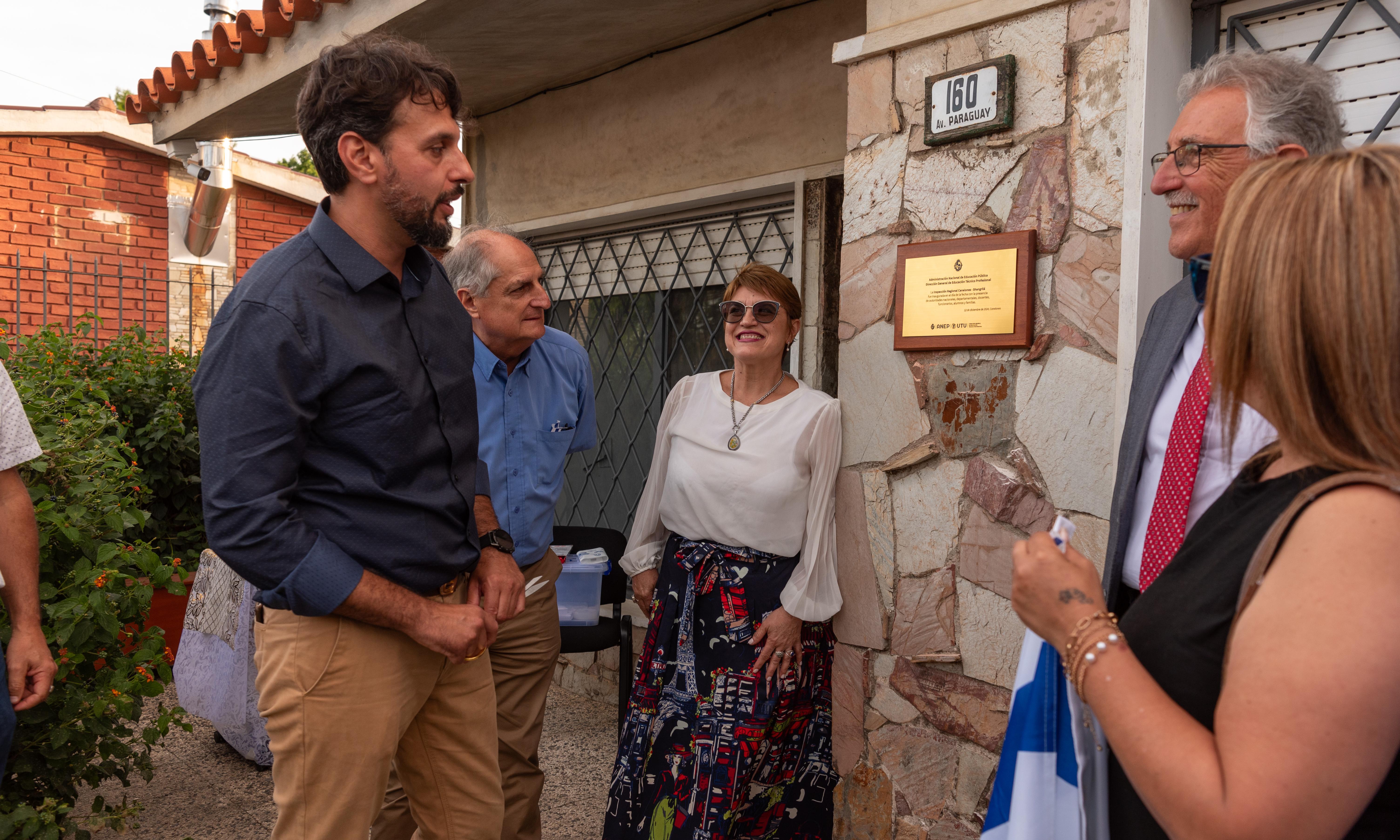 Celebración y reconocimiento a la comunidad educativa: nueva casa de inspectores en Canelones
