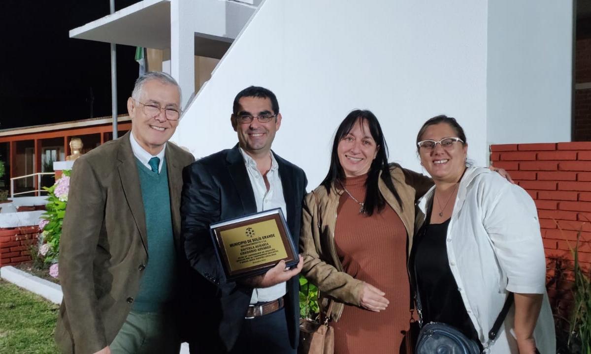 La UTU recibe reconocimiento por una década de compromiso en Gregorio Aznárez