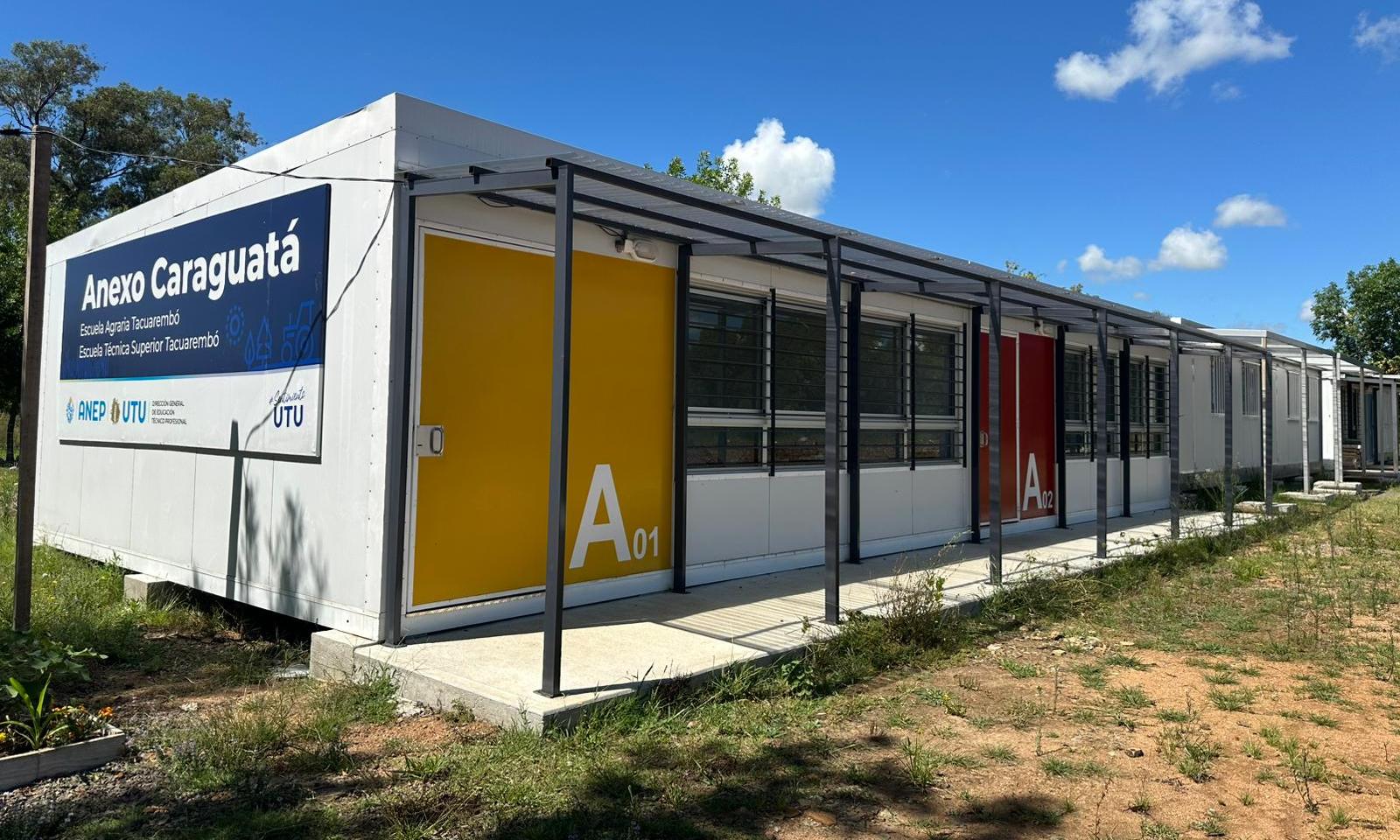 Alumnos del anexo Caraguatá en Tacuarembó contarán con nuevas aulas a partir de este año
