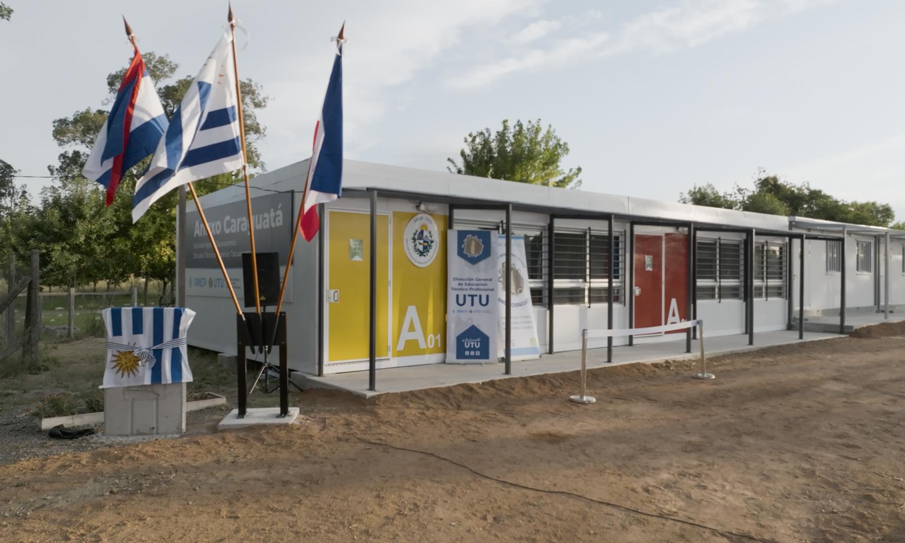Con instalaciones a estrenar y una oferta educativa agraria y técnica, anexo Caraguatá inauguró nueva sede en Tacuarembó