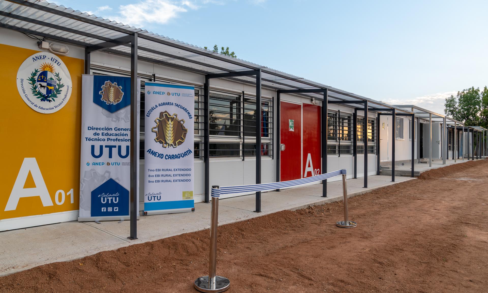 Con instalaciones a estrenar y una oferta educativa agraria y técnica, anexo Caraguatá inauguró nueva sede en Tacuarembó