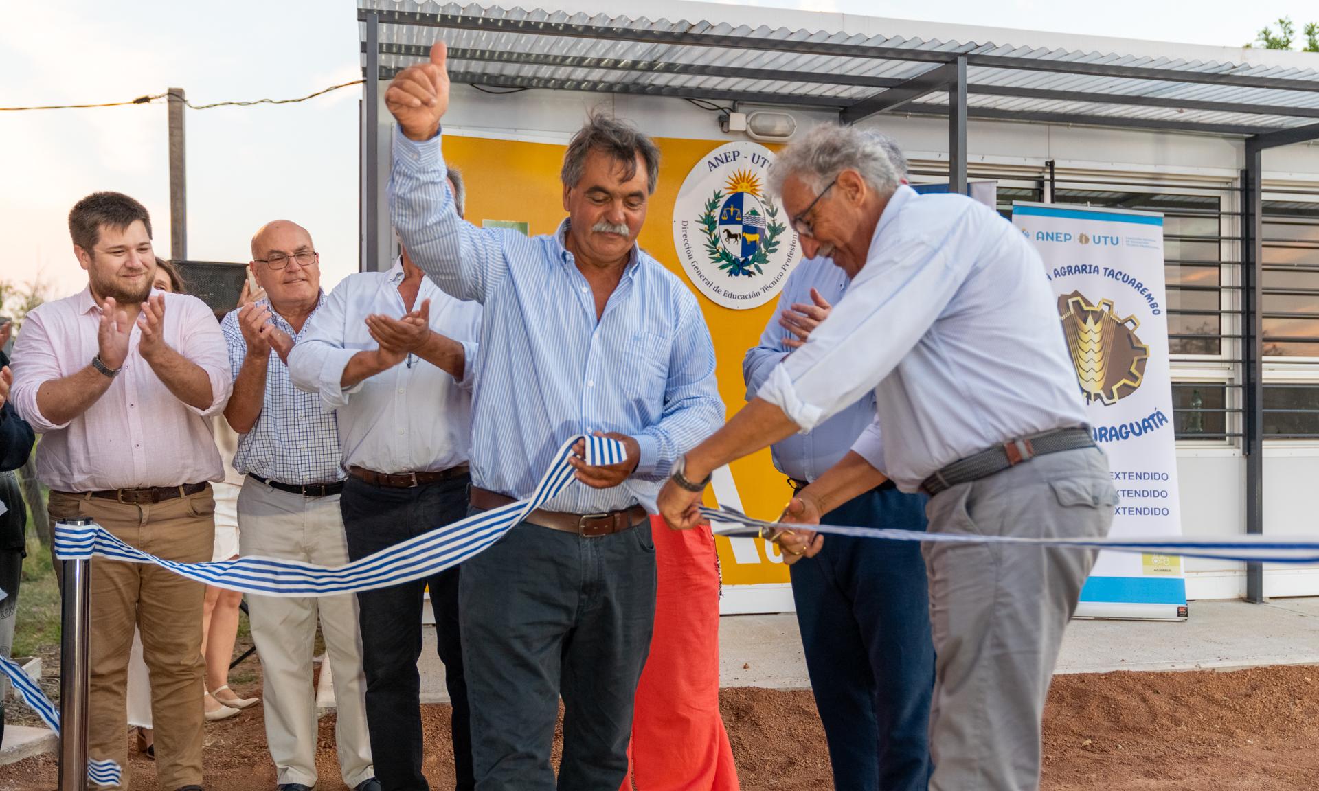 Con instalaciones a estrenar y una oferta educativa agraria y técnica, anexo Caraguatá inauguró nueva sede en Tacuarembó