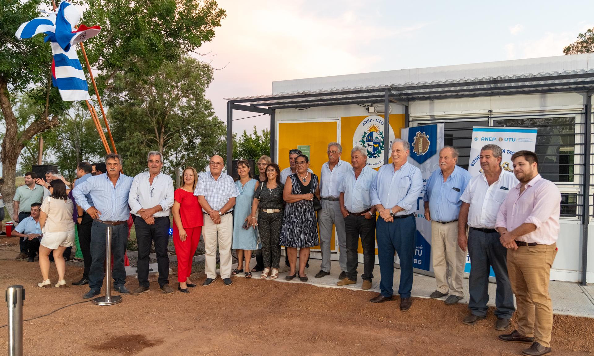 Con instalaciones a estrenar y una oferta educativa agraria y técnica, anexo Caraguatá inauguró nueva sede en Tacuarembó