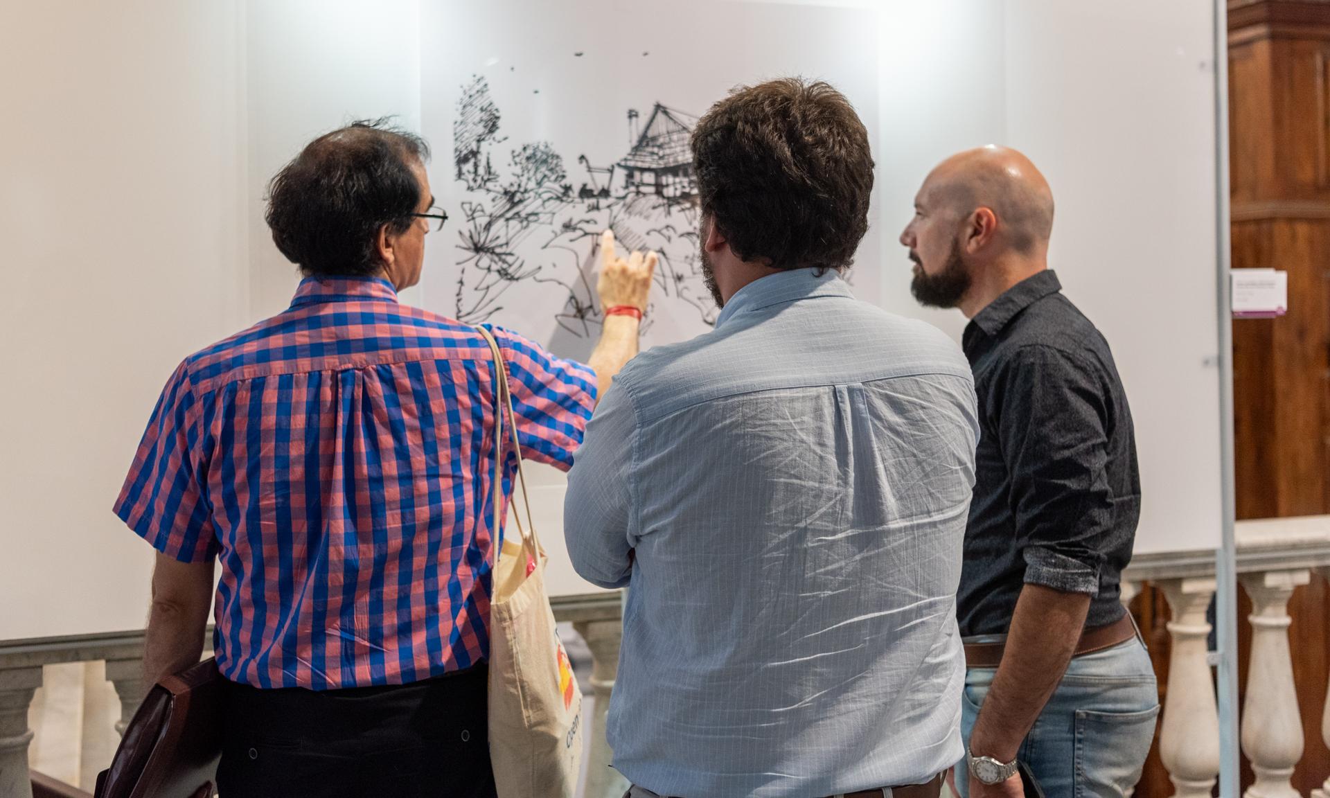 Uruguay de a líneas en UTU Central: se inauguró la primera muestra del 2025
