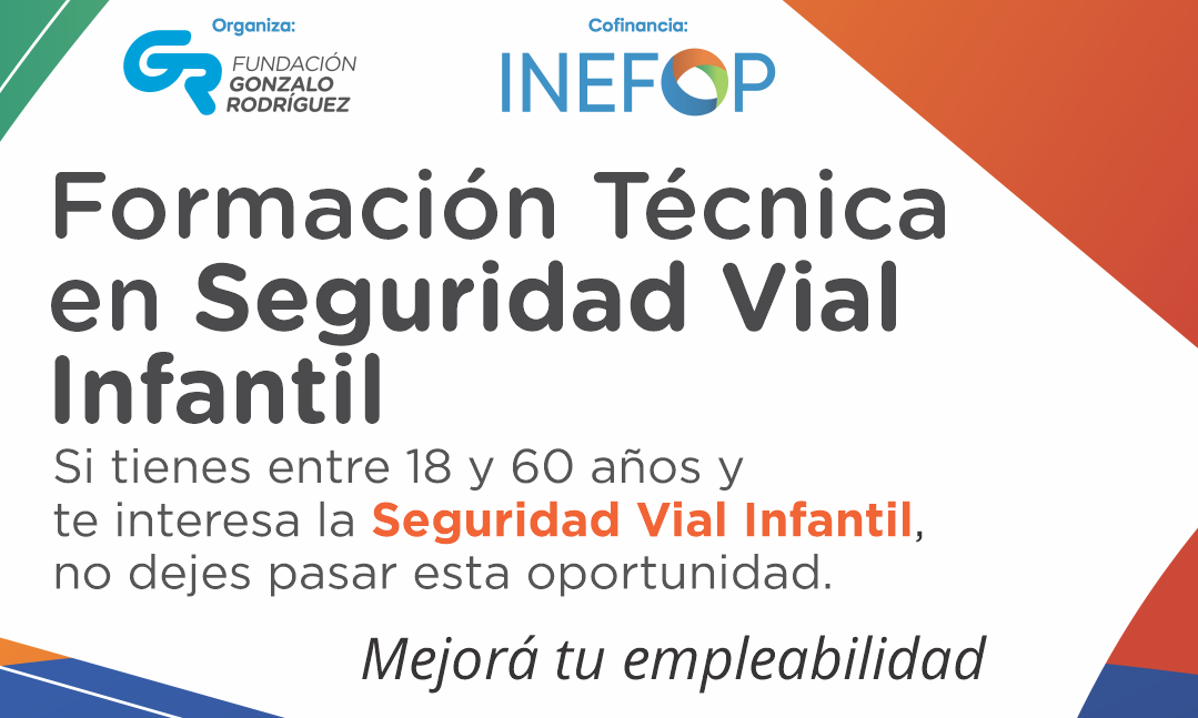 Formación Técnica en Seguridad Vial Infantil: un curso de INEFOP y organización latinoamericana para eliminar siniestros de tránsito