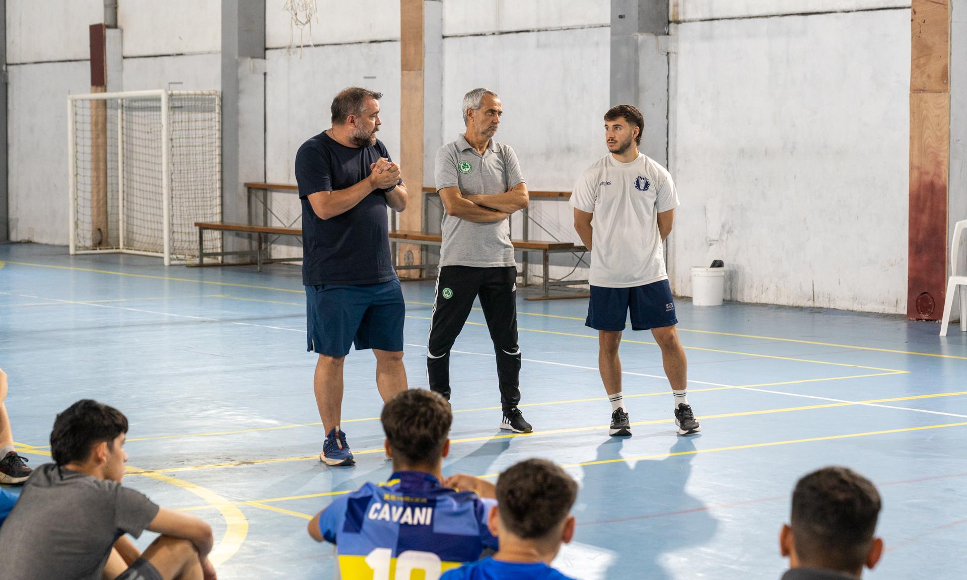 Más de 200 estudiantes participaron en la prueba de aspirantes para formar parte de los equipos de fútbol sala 2025