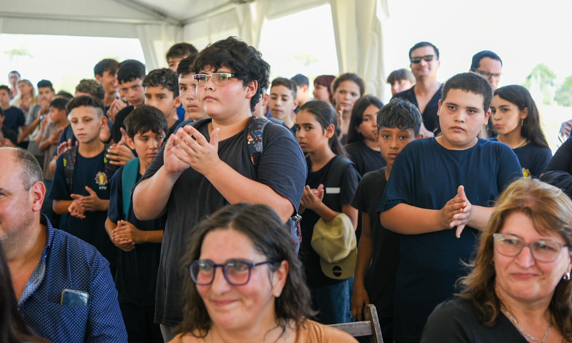 Barros Blancos ya cuenta con un nuevo Centro María Espínola que brindará educación de calidad para 270 estudiantes de ciclo básico
