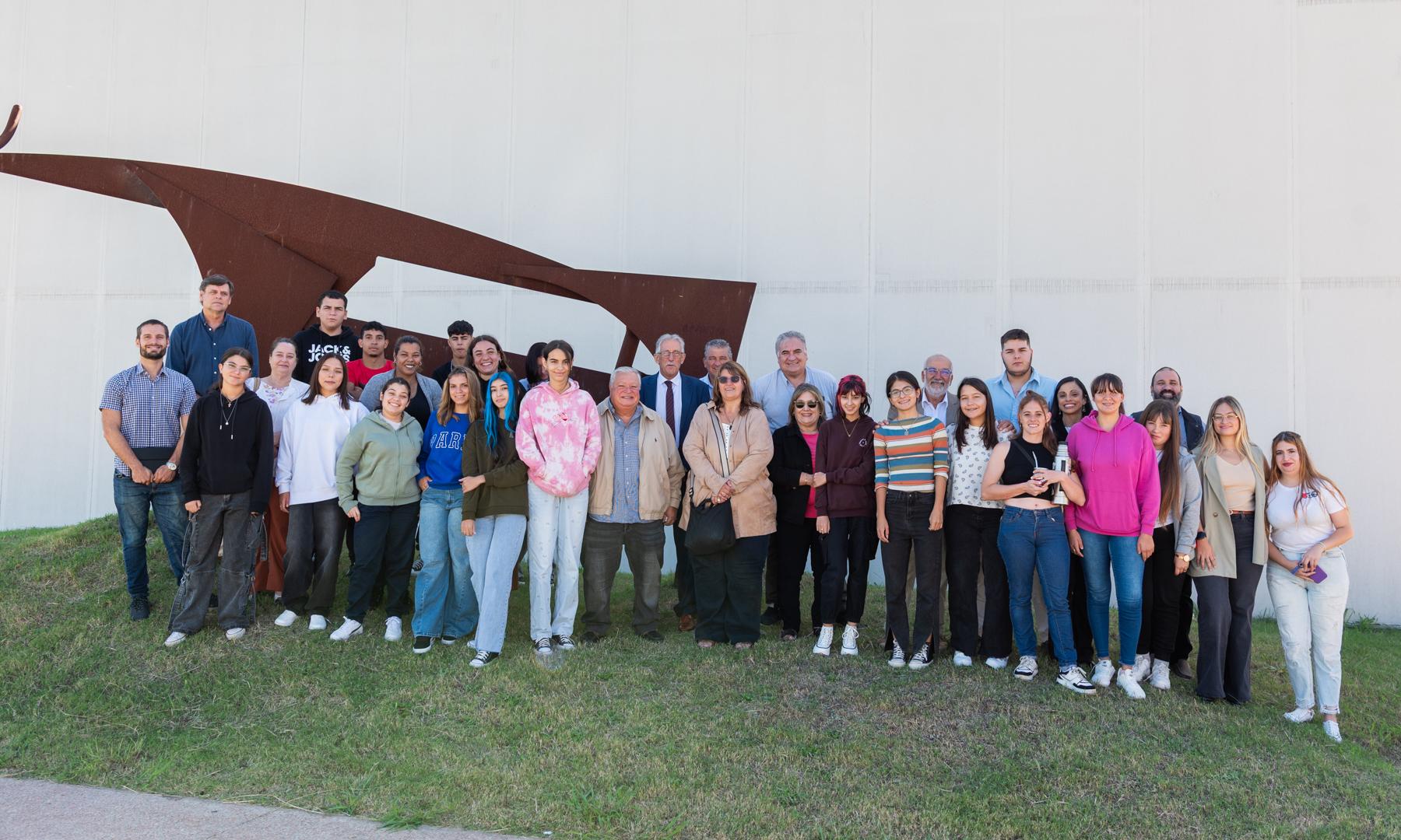 Primera generación del Bachillerato Agrario en Facultad de Veterinaria inauguró nuevas instalaciones en Montevideo 
