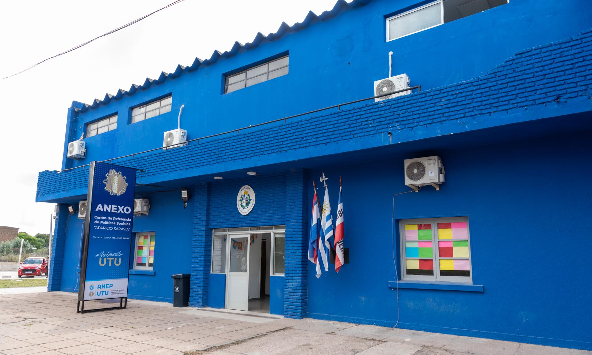 Utu amplía sus instalaciones en el Centro de Referencia de Políticas Sociales Aparicio Saravia