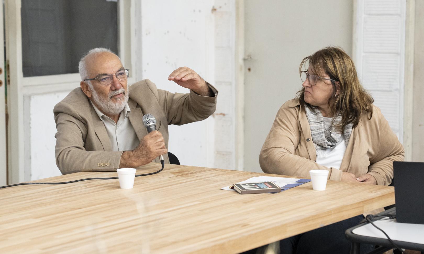 Intercambio sobre las principales líneas de trabajo con inspectores y profesores referentes de área 