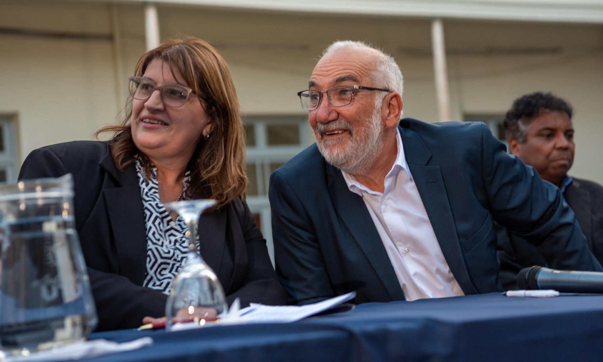 Asumieron las nuevas autoridades en UTU ante un gran marco de público
