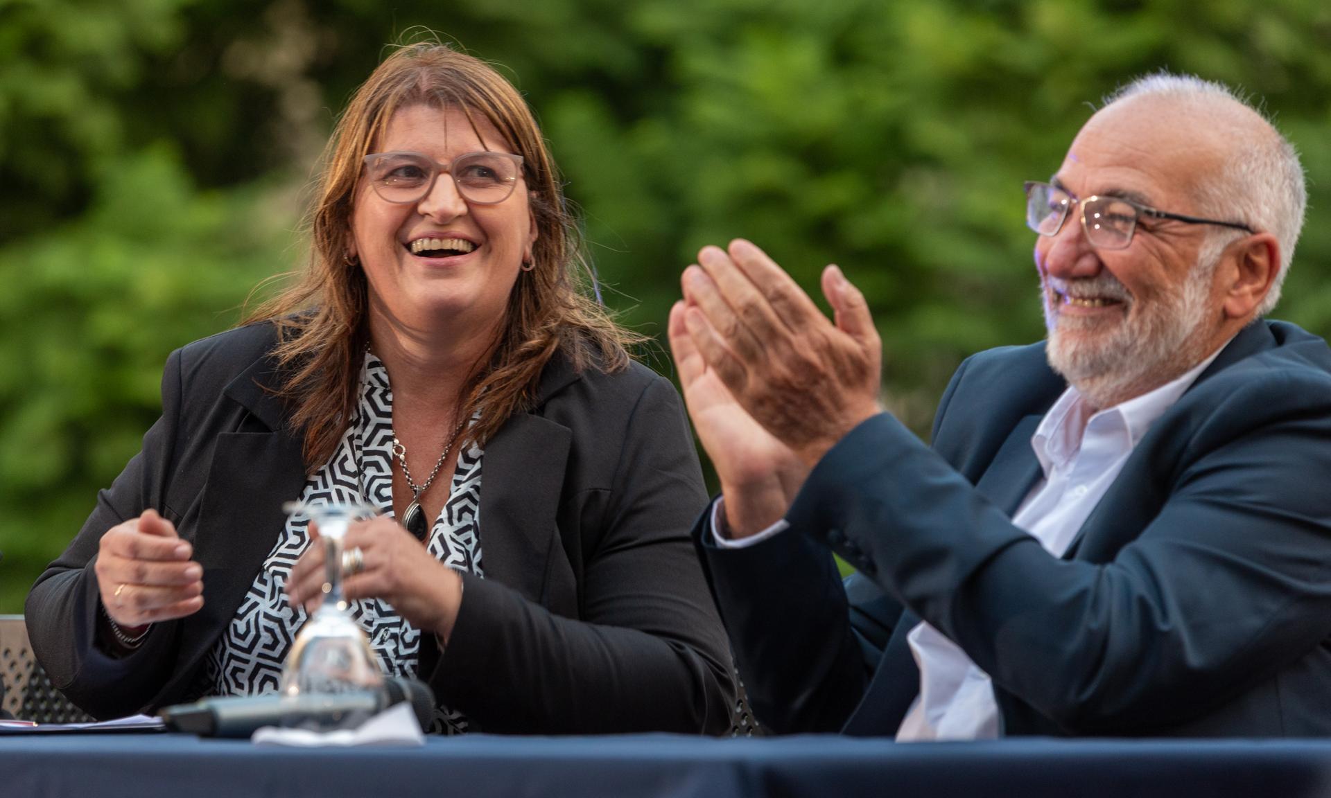 Asumieron las nuevas autoridades en UTU ante un gran marco de público