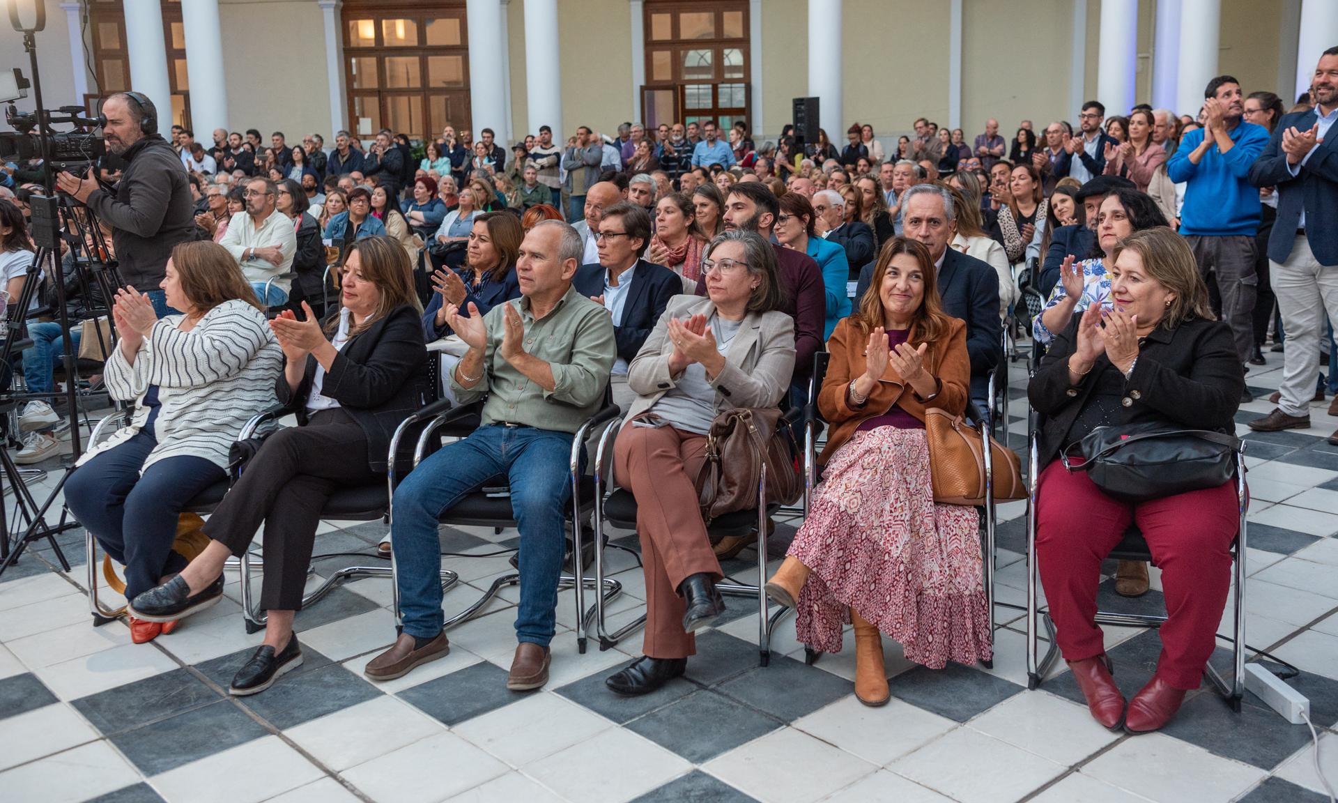 Asumieron las nuevas autoridades en UTU ante un gran marco de público
