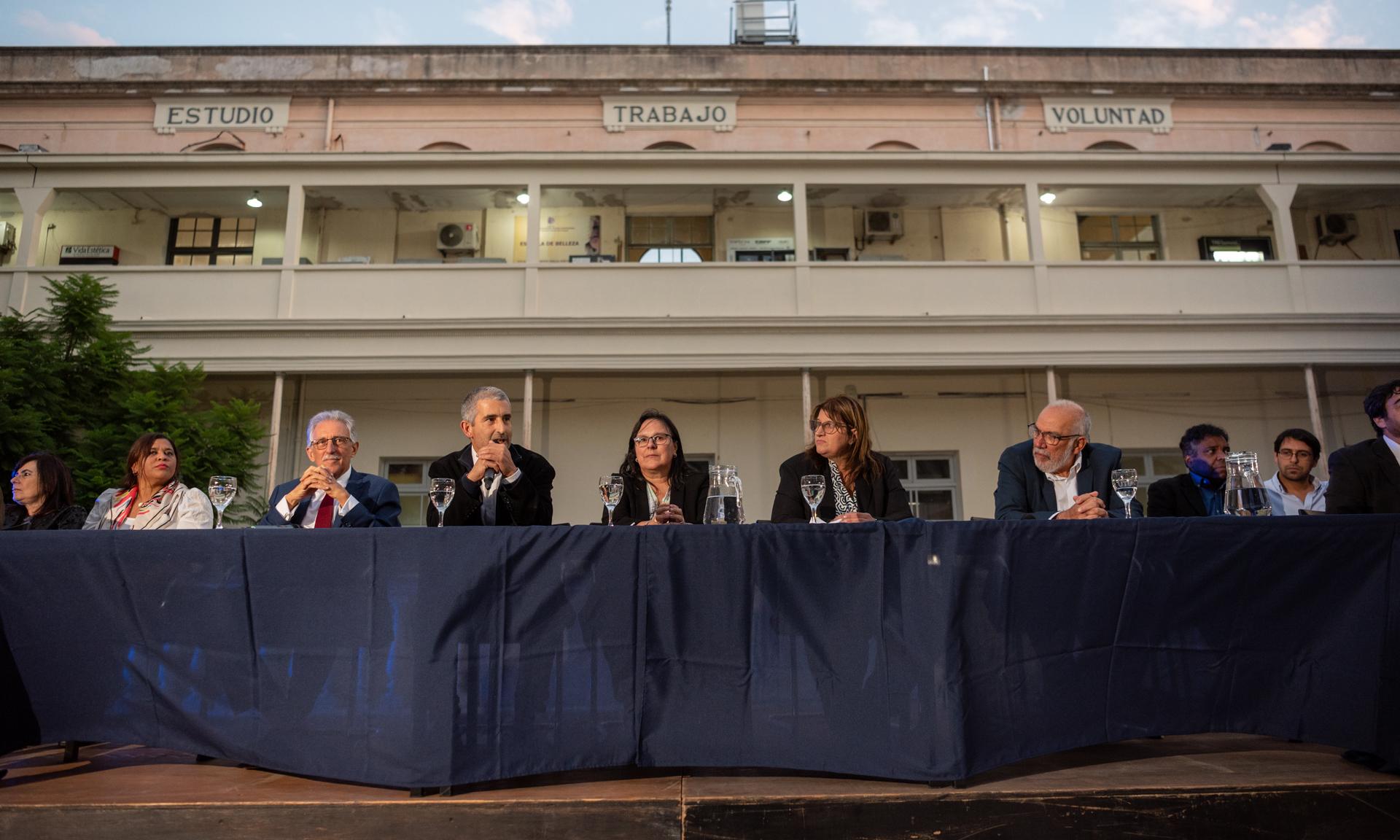 Asumieron las nuevas autoridades en UTU ante un gran marco de público