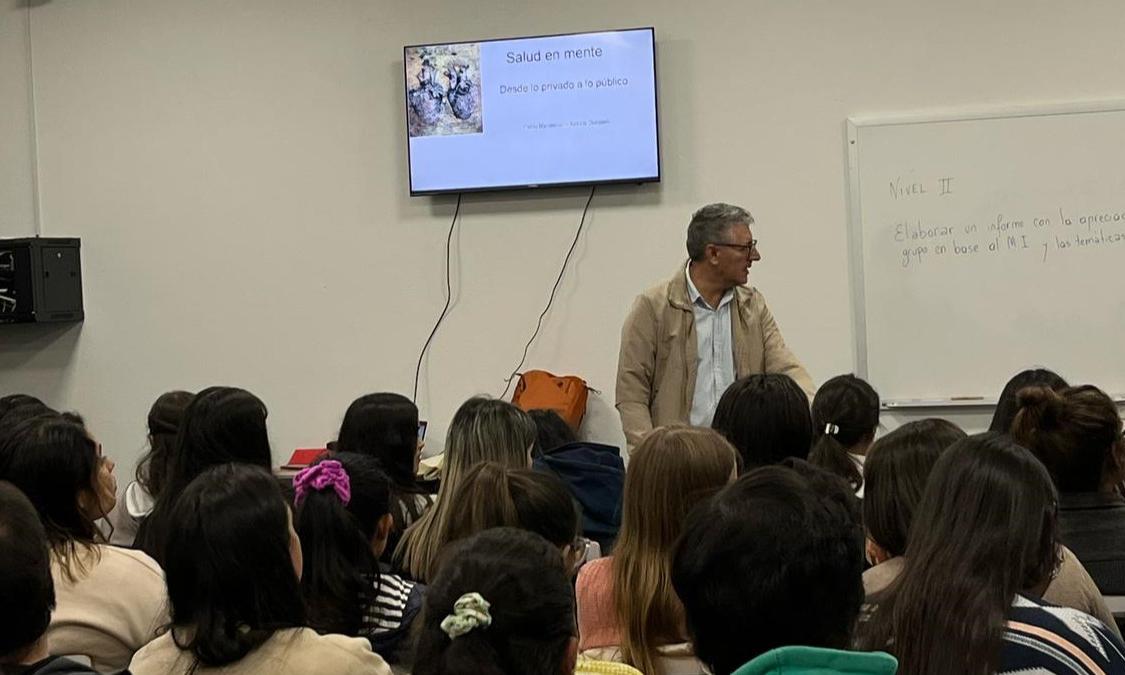 Más de 150 estudiantes y docentes participaron en una charla sobre salud mental en Melo